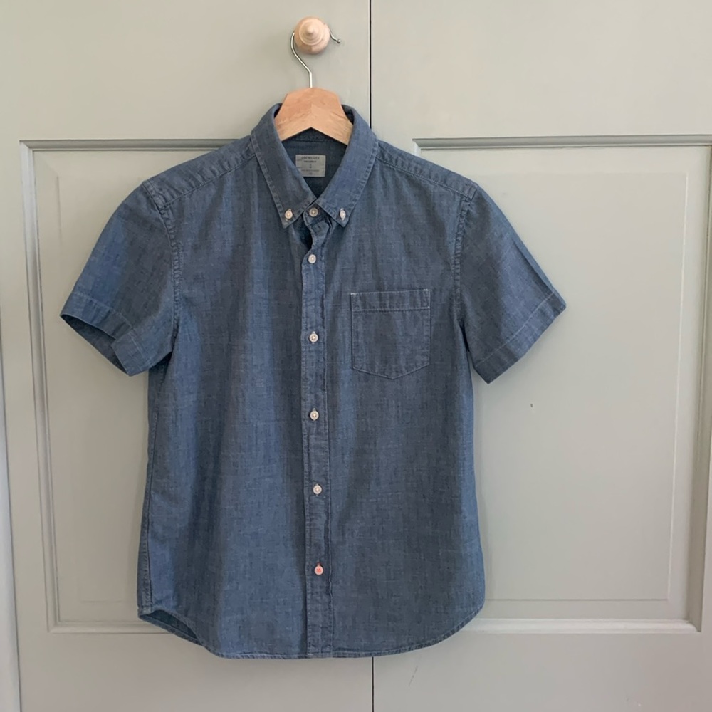 J. Crew Crewcuts Chambray Buttondown, Size 12
